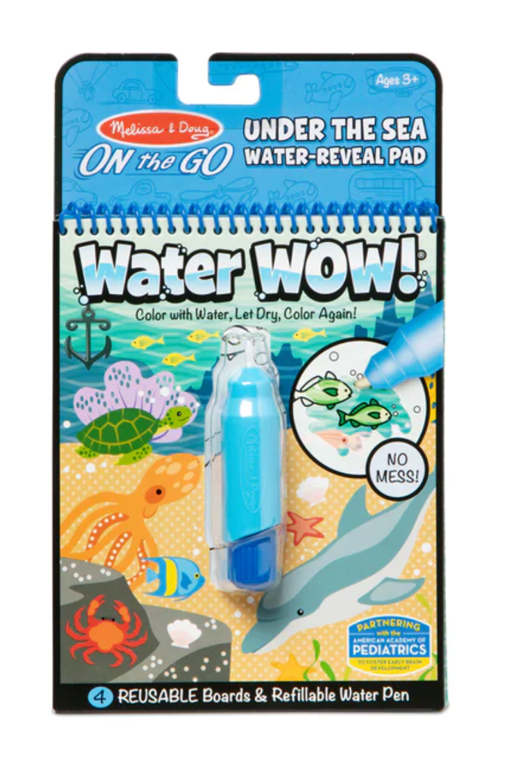 MD Water Wow Coloring Book - Under the Sea