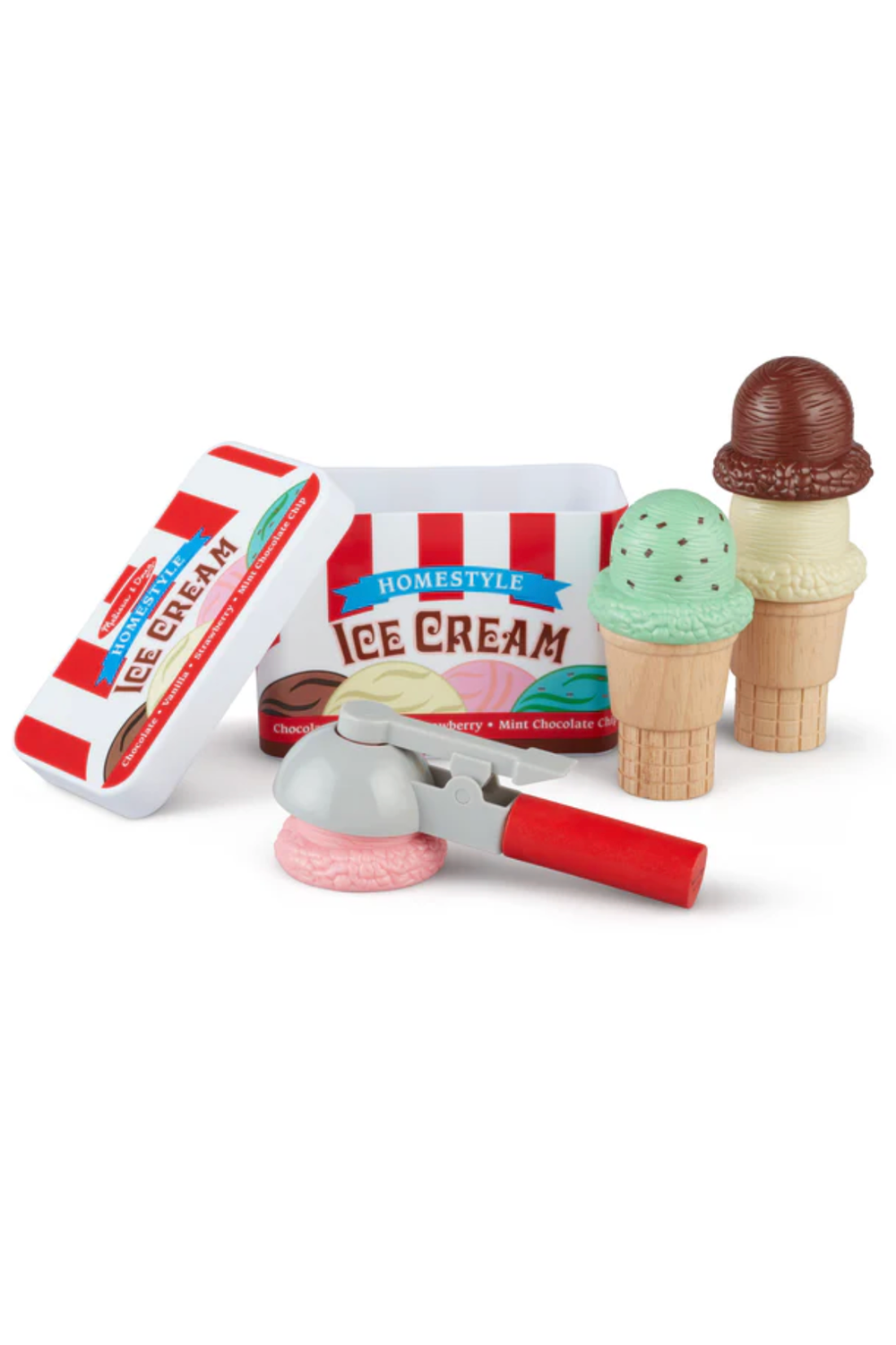 MD Scoop and Stack Ice Cream Cone Playset