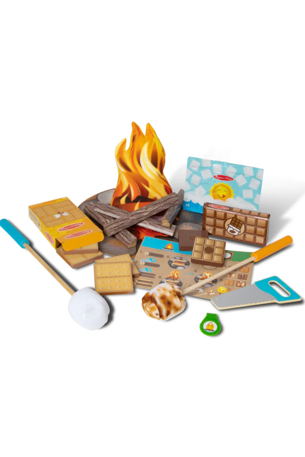 MD Let's Explore Campfire S'mores Play Set