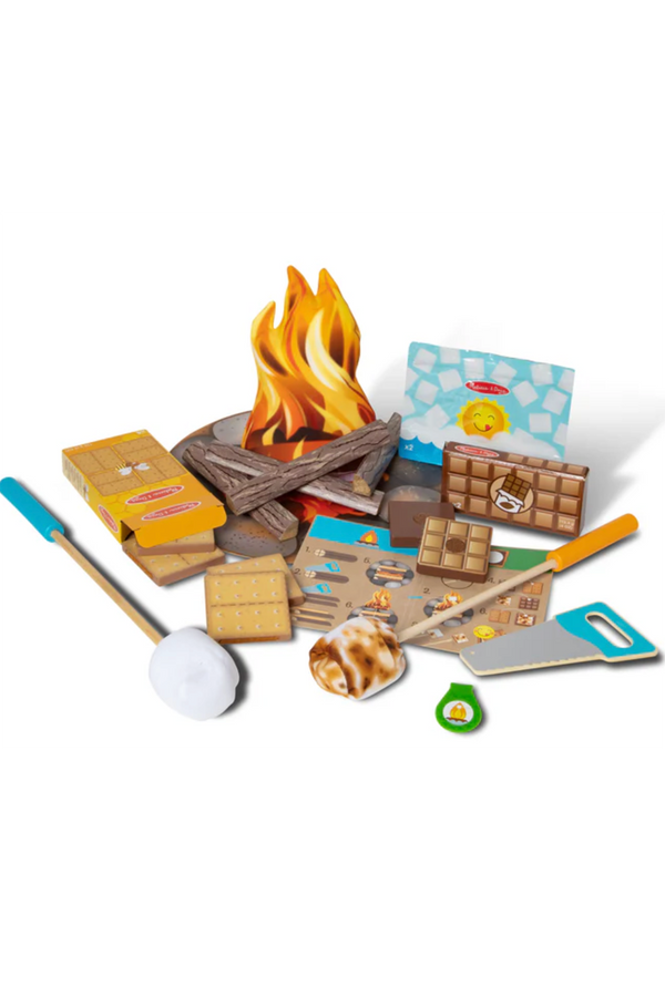 MD Let's Explore Campfire S'mores Play Set