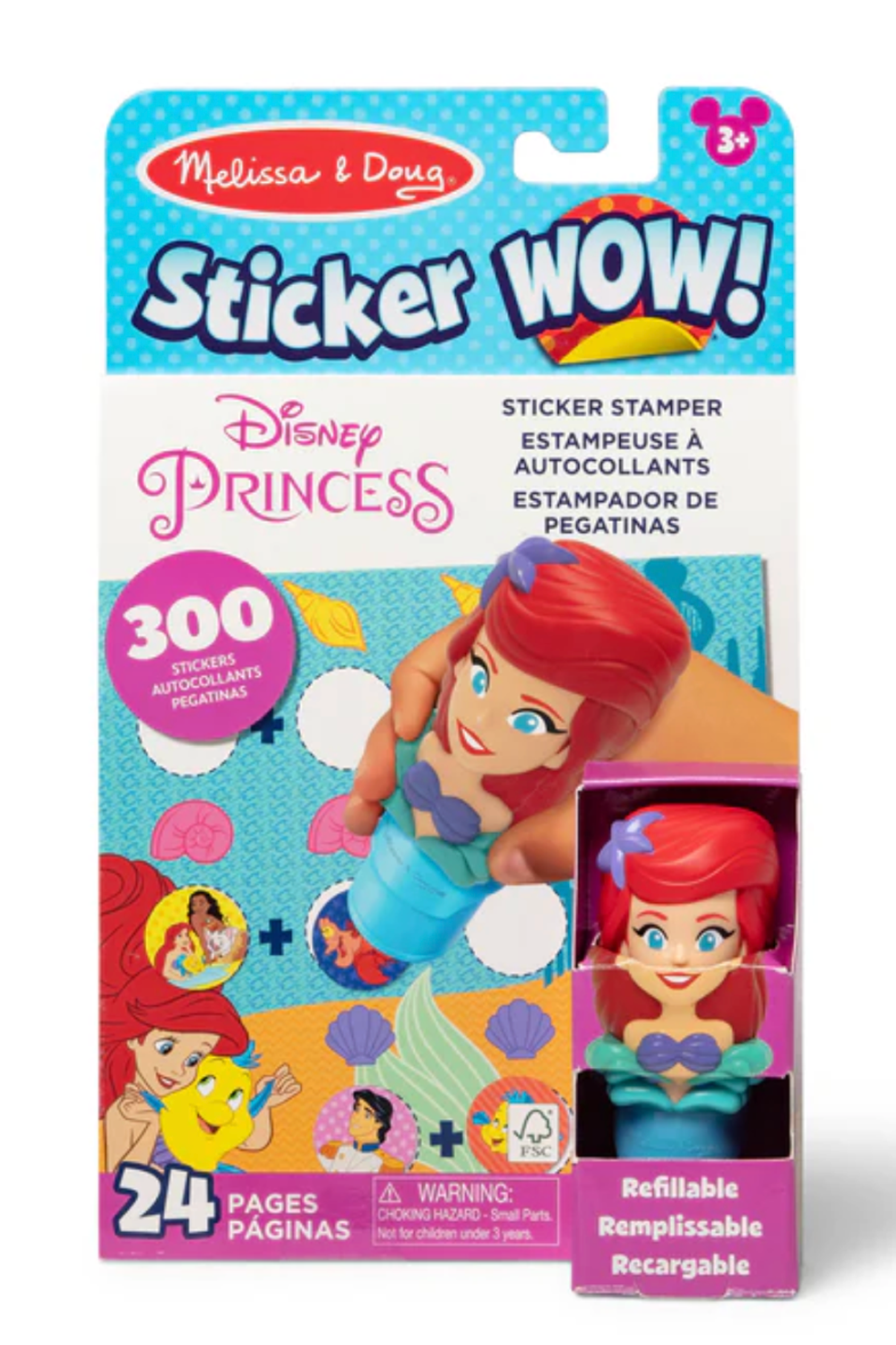 MD Sticker Wow Book - Ariel