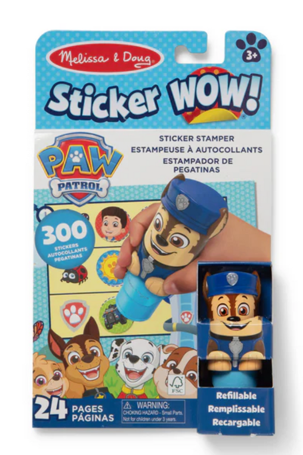 MD Sticker Wow Book - Paw Patrol Chase
