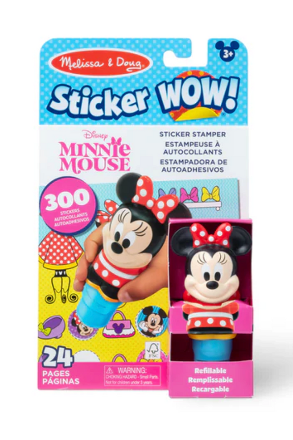 MD Sticker Wow Book - Minnie Mouse