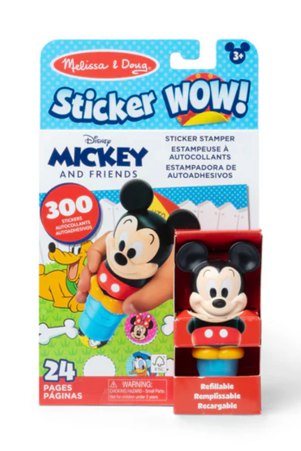 MD Sticker Wow Book - Mickey Mouse