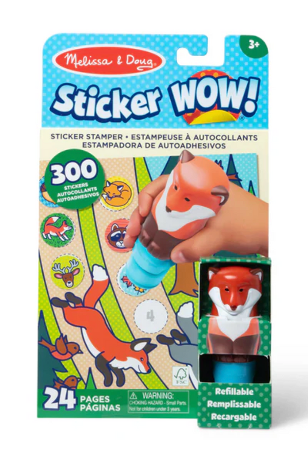 MD Sticker Wow Book - Fox