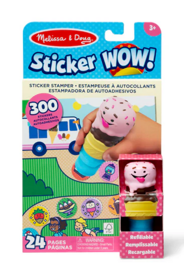 MD Sticker Wow Book - Ice Cream