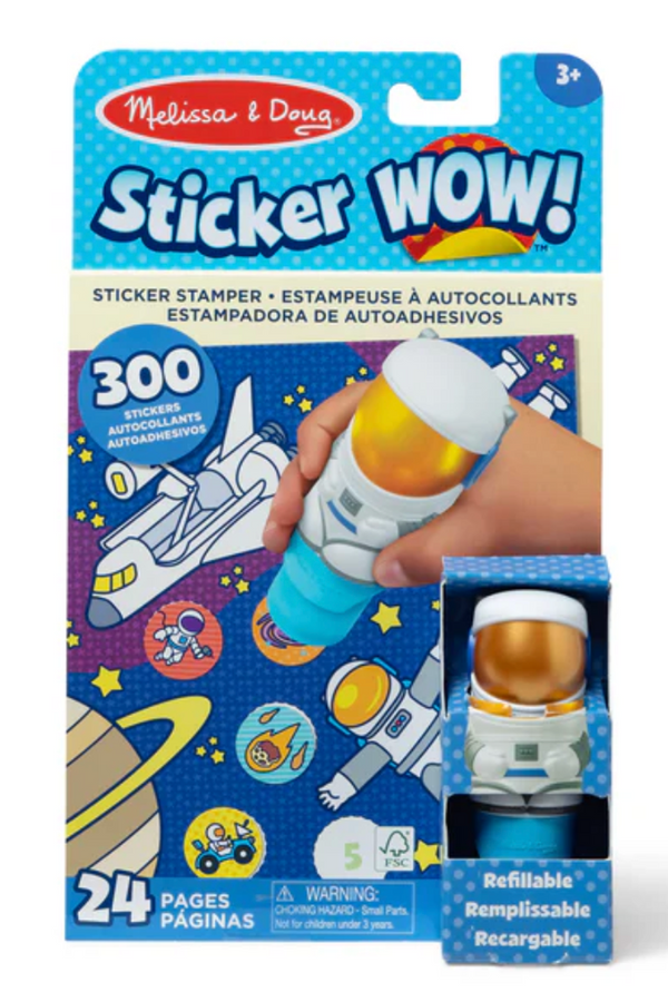 MD Sticker Wow Book - Astronaut