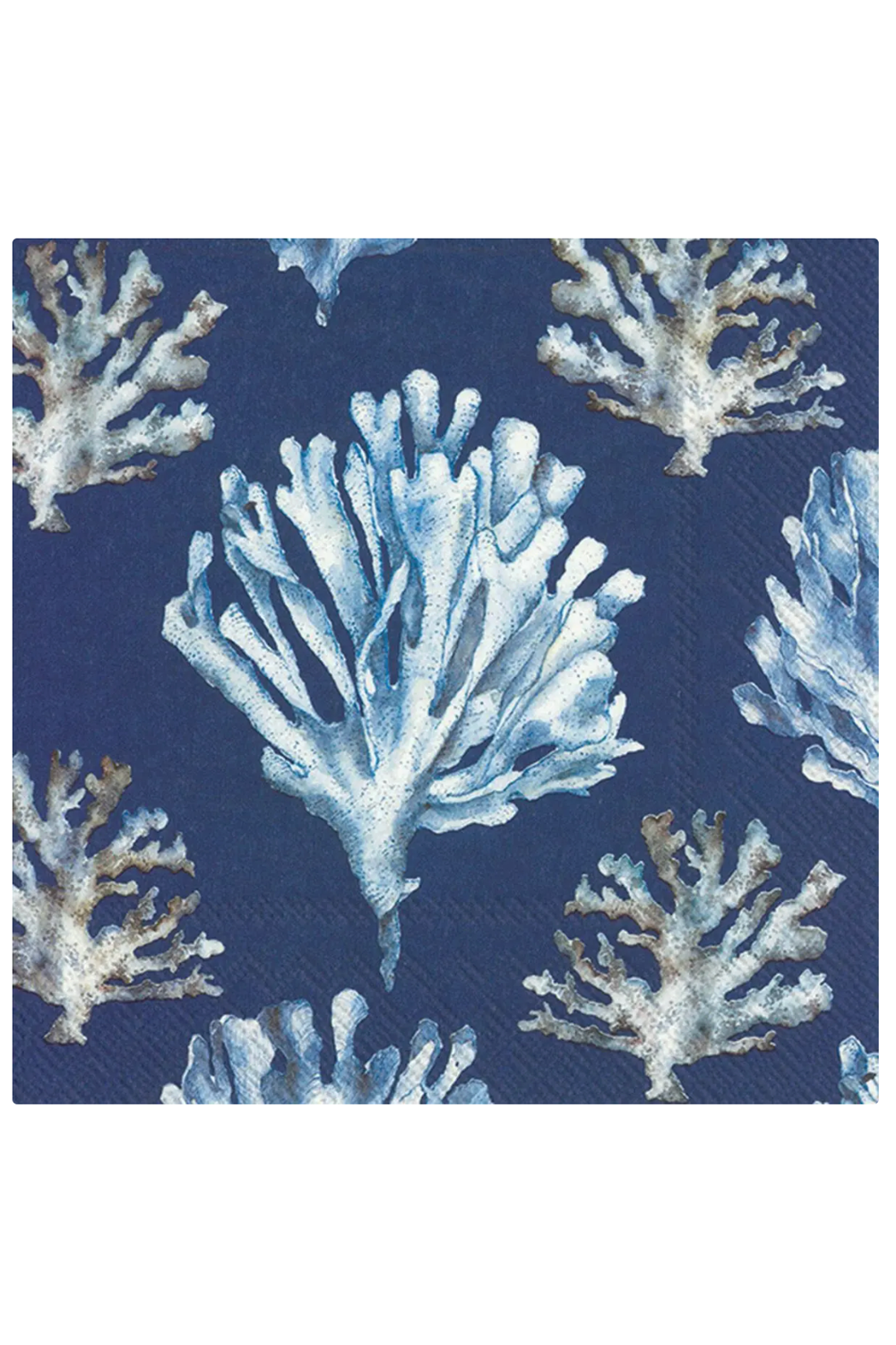 Cocktail Napkin Pack - Coral Blue
