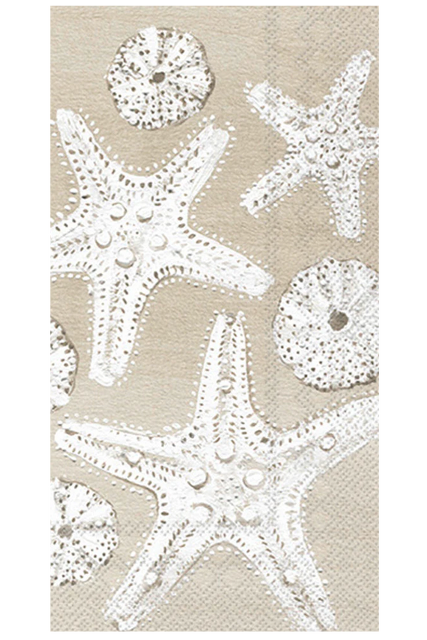 Guest Napkin Pack - Beach Treasures Starfish
