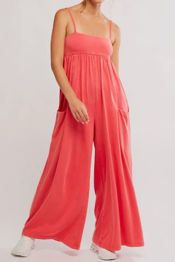 FP Strappy Hot Shot One Piece - Grapefruit