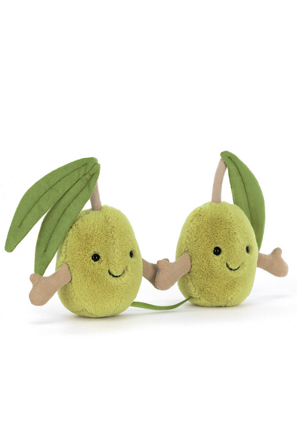 JELLYCAT Amuseable Pair of Olives