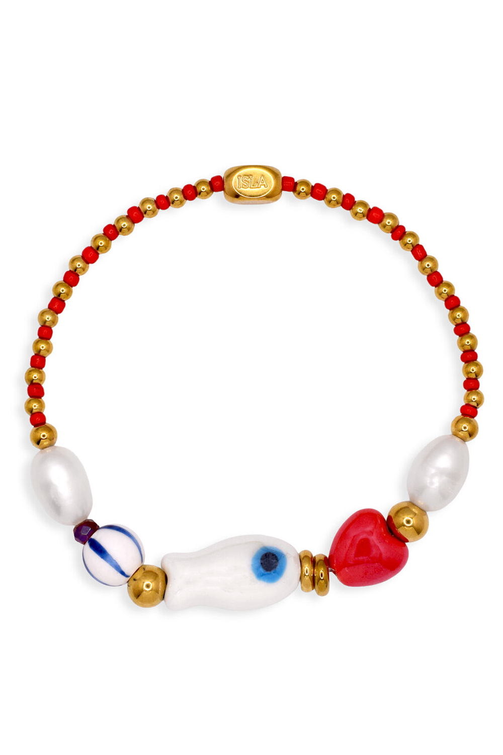 ISLA Stretch of the Sea Gold Bracelet - The Fish We Love