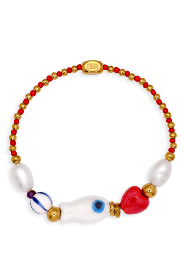 ISLA Stretch of the Sea Gold Bracelet - The Fish We Love