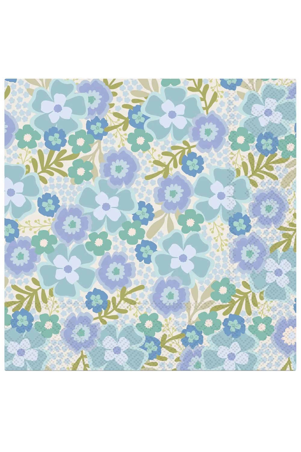 Cocktail Napkin Pack - Beyond Blooms Blue