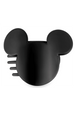 Teleties Flat Round Hair Clip - DISNEY Mickey Mouse Shape