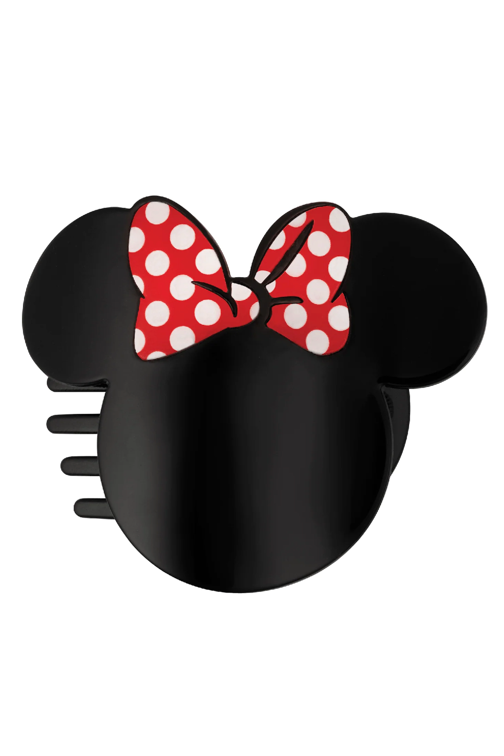 Teleties Flat Round Hair Clip - DISNEY Minnie Mouse Shape
