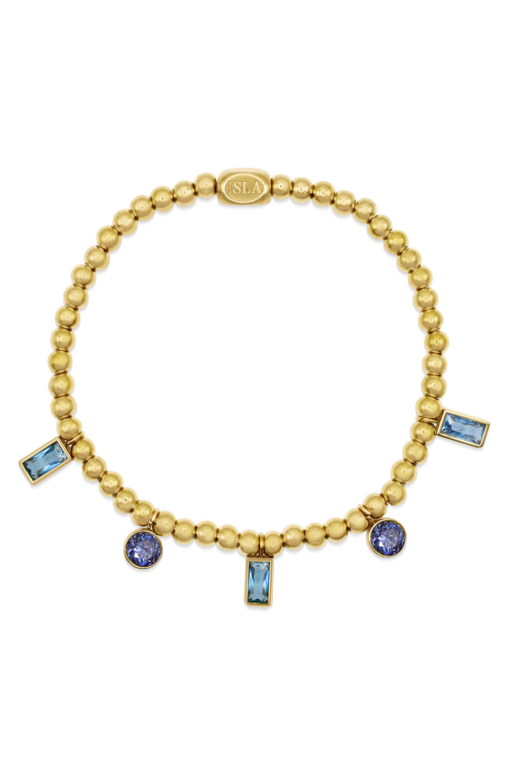ISLA AnaCapri Gold Bracelet - Bella Blues