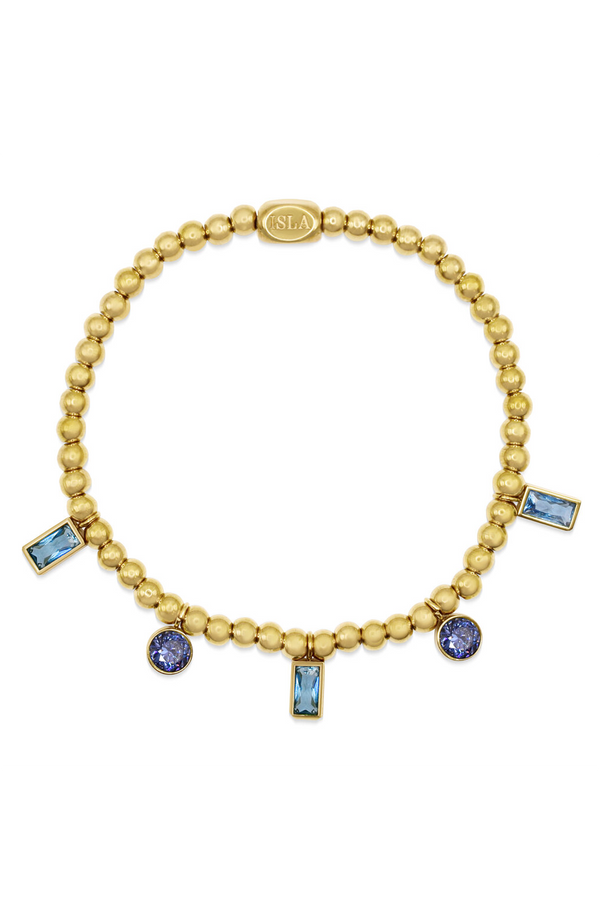 ISLA AnaCapri Gold Bracelet - Bella Blues