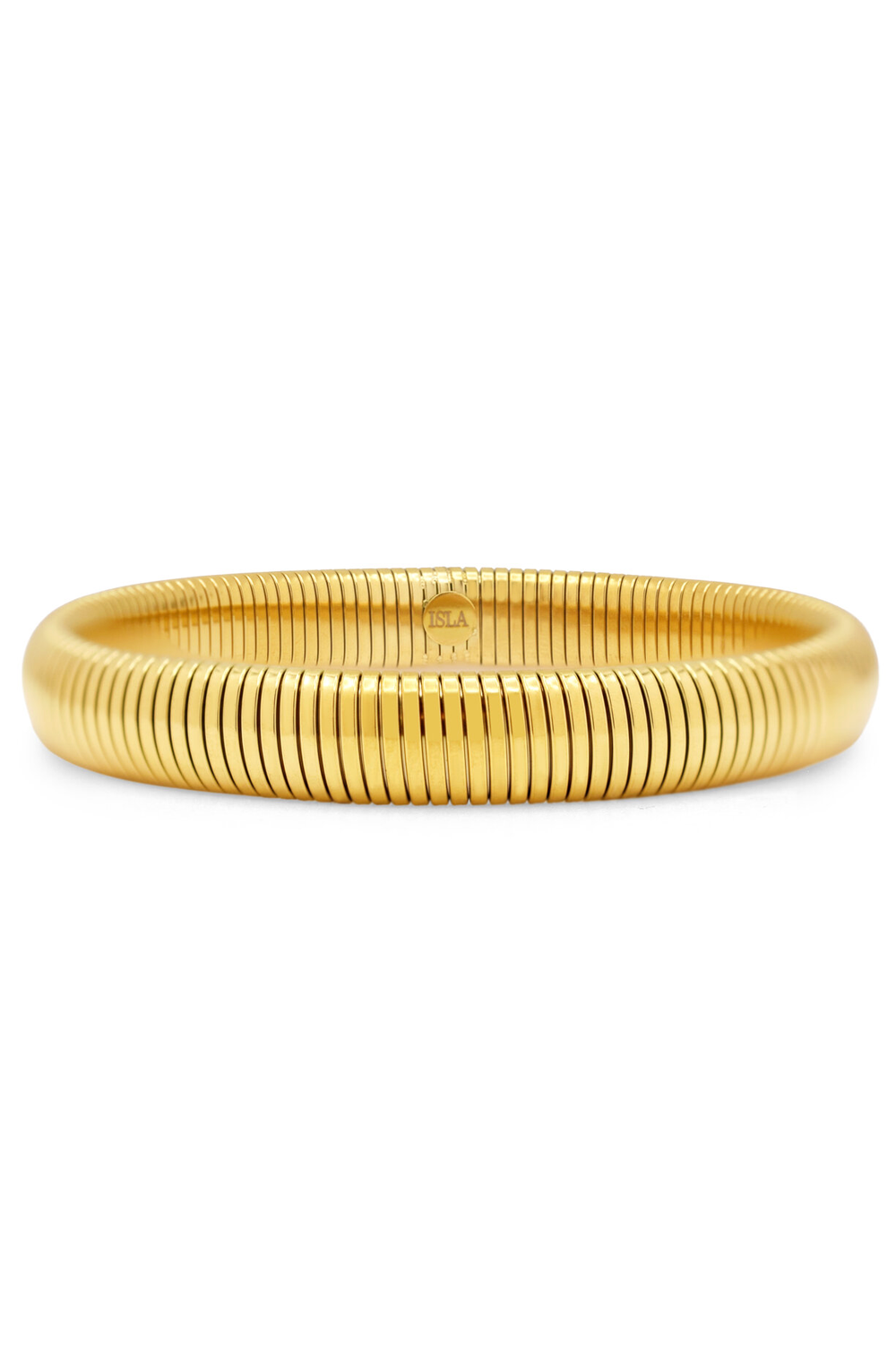 ISLA Beach Bangle Gold - 10mm