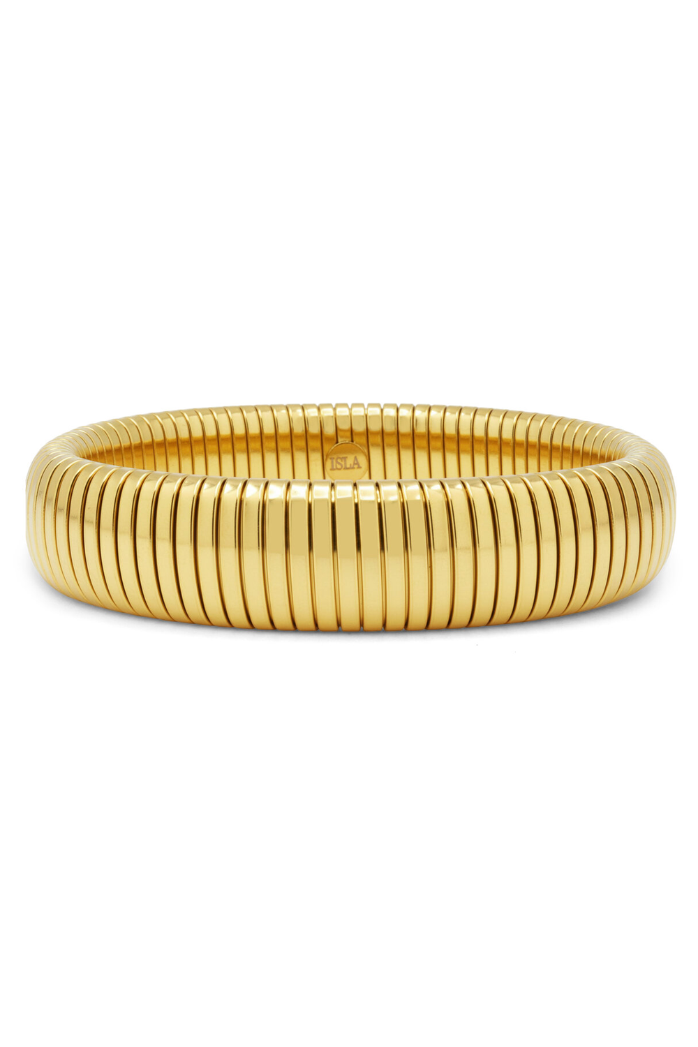 ISLA Beach Bangle Gold - 15mm