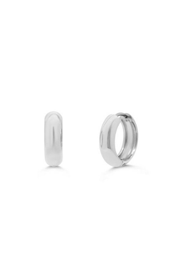 ISLA Jet Set Huggie Hoop - Steel