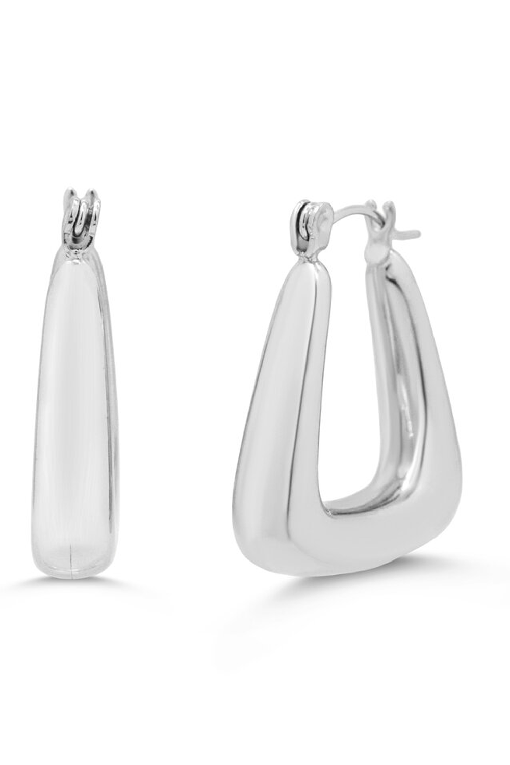 ISLA Rounded Triangle Hoop - Steel