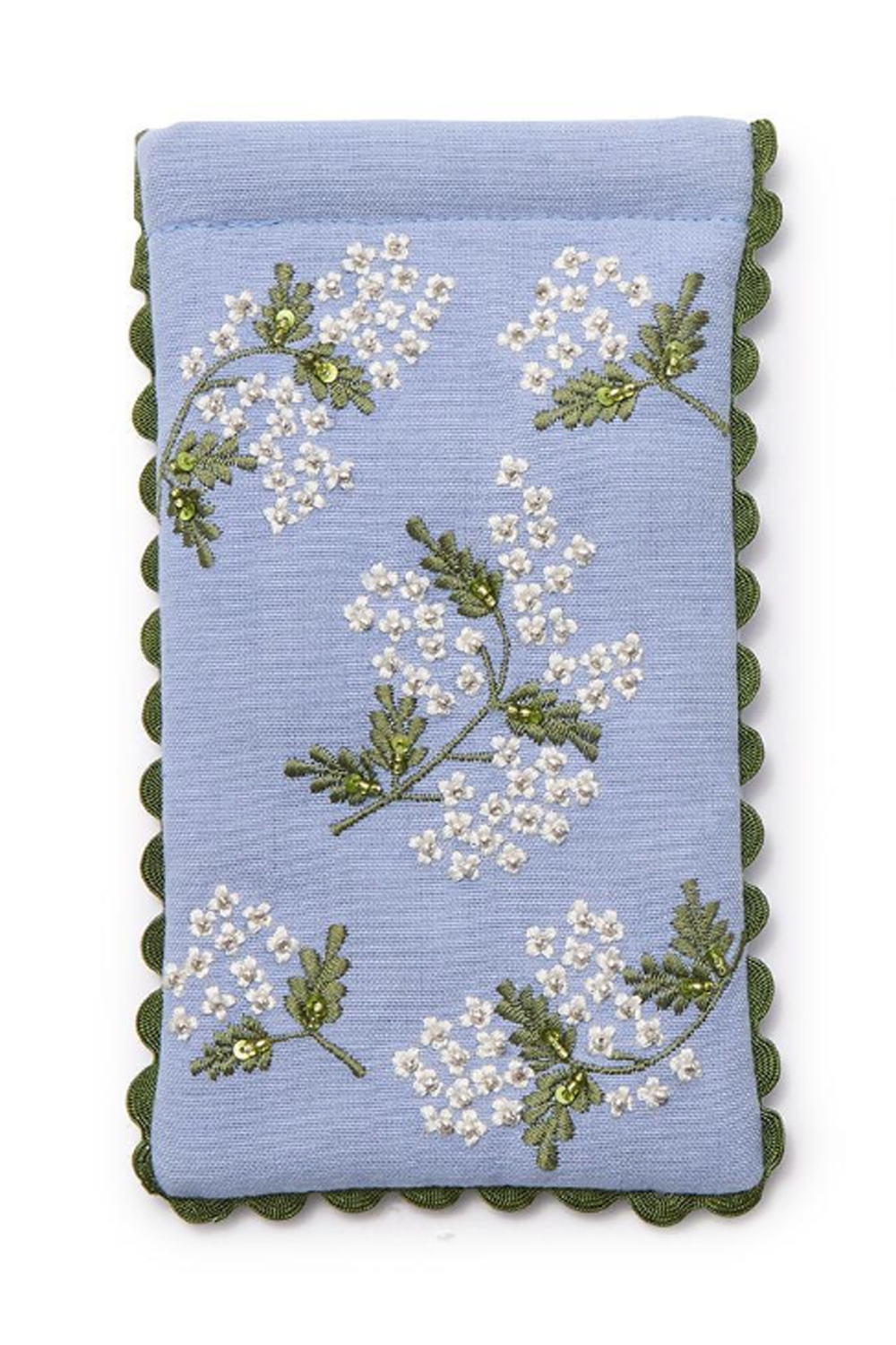 Hydrangea Fabric Sunglass Holder
