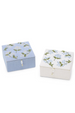Hydrangea Fabric Small Jewelry Box