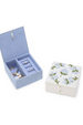 Hydrangea Fabric Small Jewelry Box