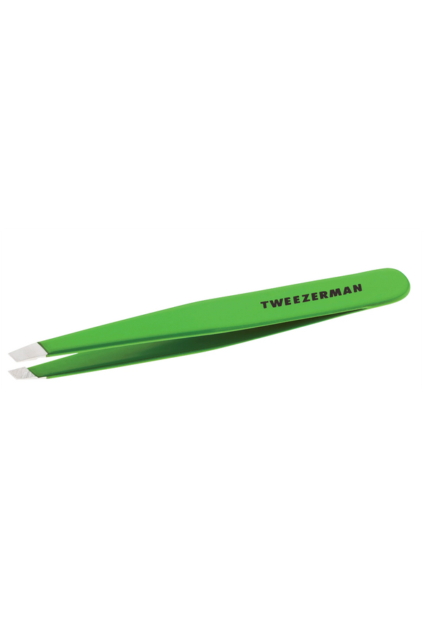 Full Slant Tweezer - Green Apple