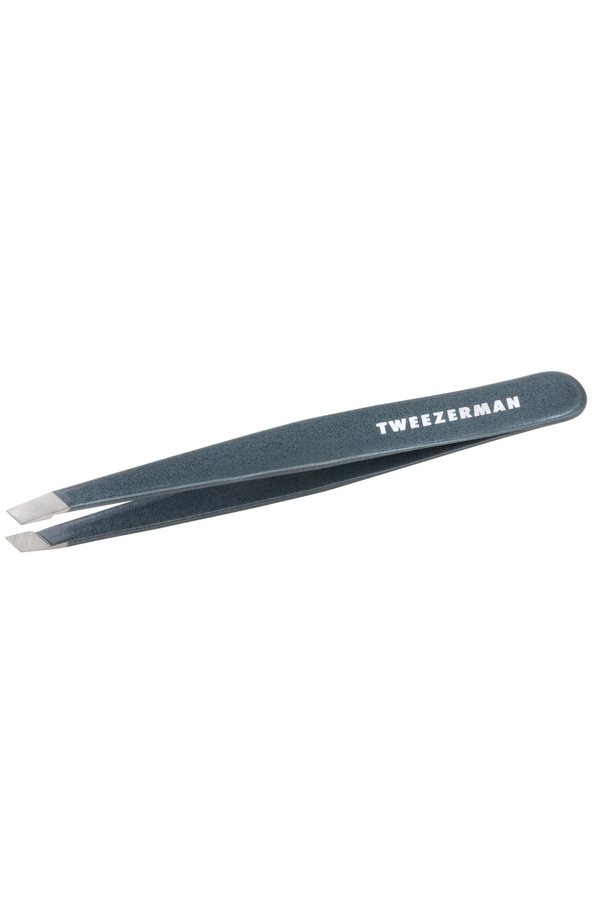 Full Slant Tweezer - Blue Stone
