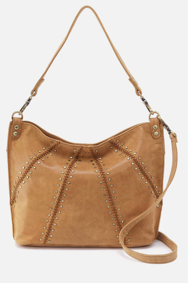 Pier Bag - Buffed Hide Embellished Whiskey