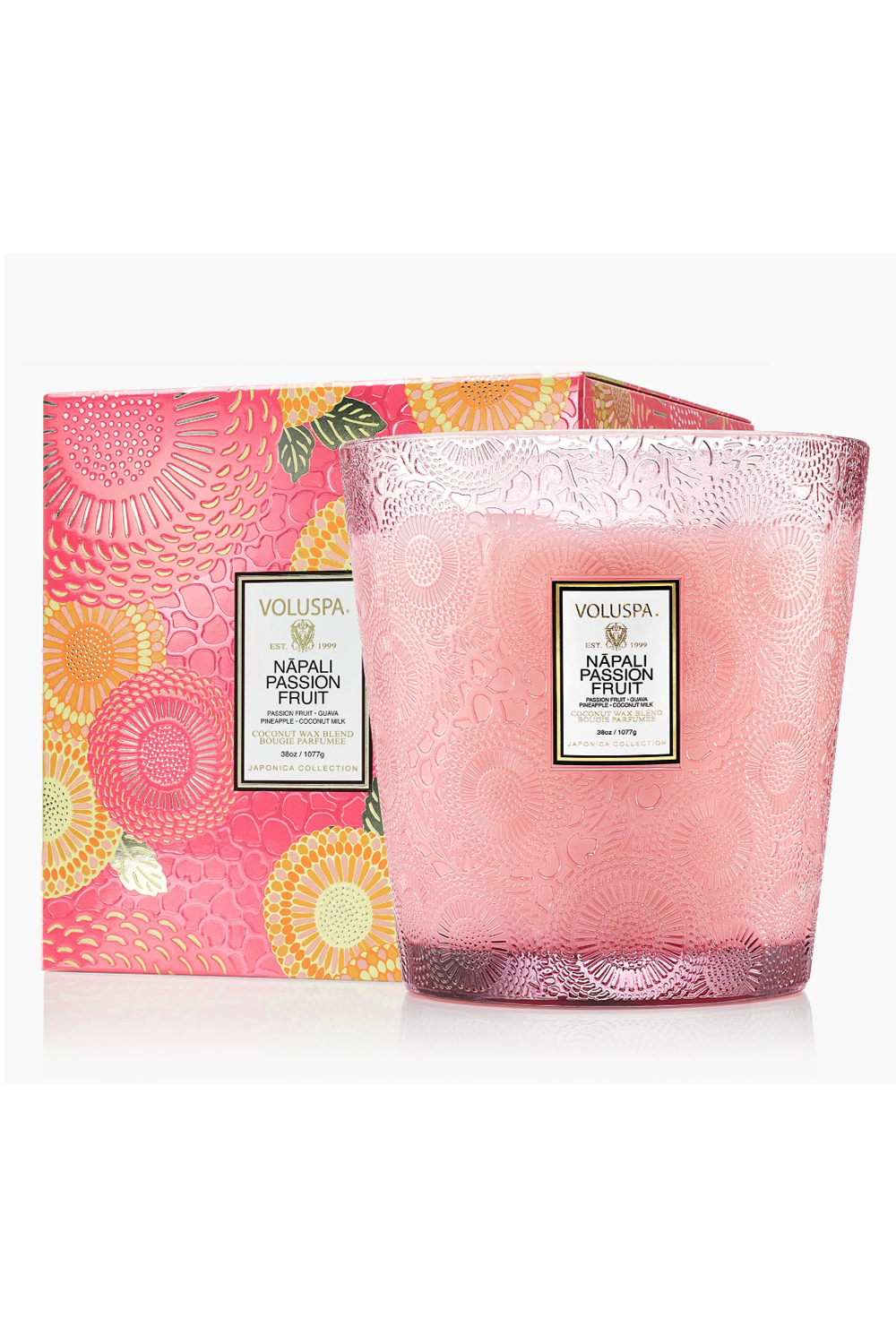 Voluspa 3 Wick Hearth Candle - Napali Passion Fruit