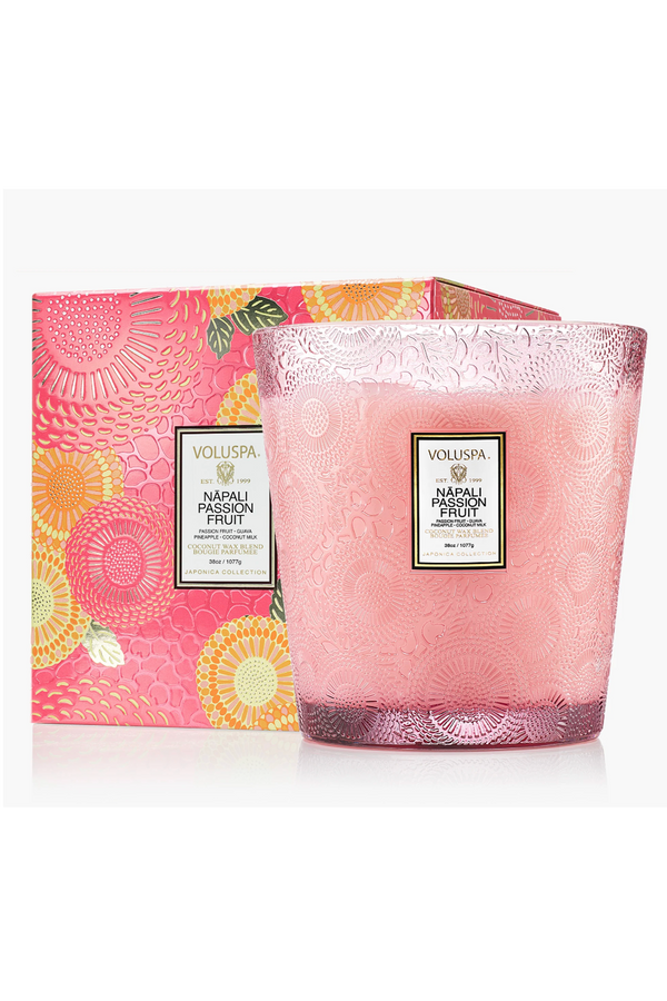 Voluspa 3 Wick Hearth Candle - Napali Passion Fruit