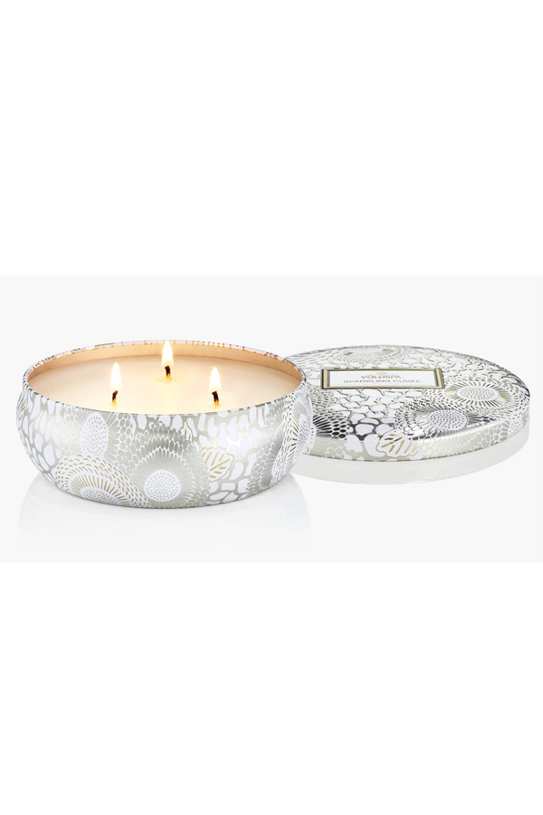 Voluspa 3 Wick Tin Candle - Sparkling Cuvee