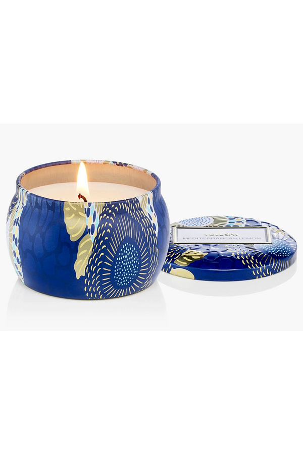 Voluspa Mini Tin Candle - Mediterranean Lemon
