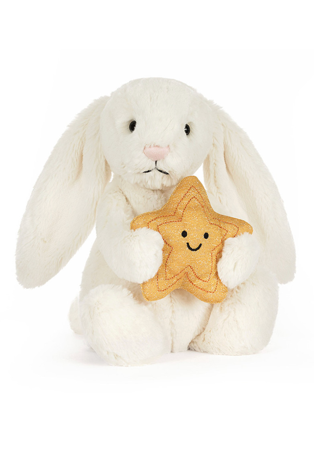 JELLYCAT Bashful Bunny with Star - Cream