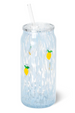 Swig Charm Drinking Glass - Lemon Meringue