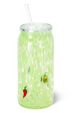 Swig Charm Drinking Glass - Taco Night