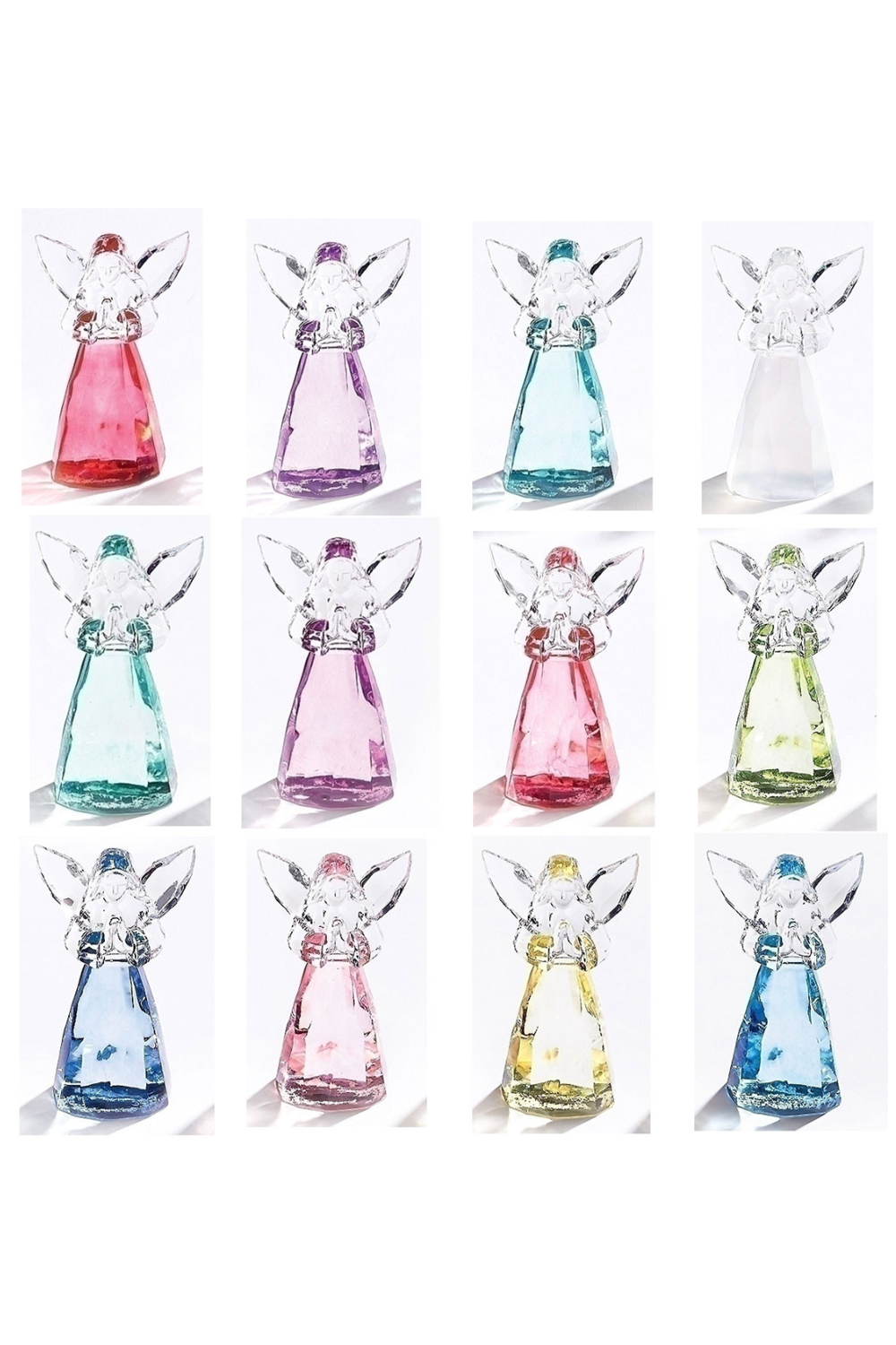 Birthstone Angel Ornament Decor