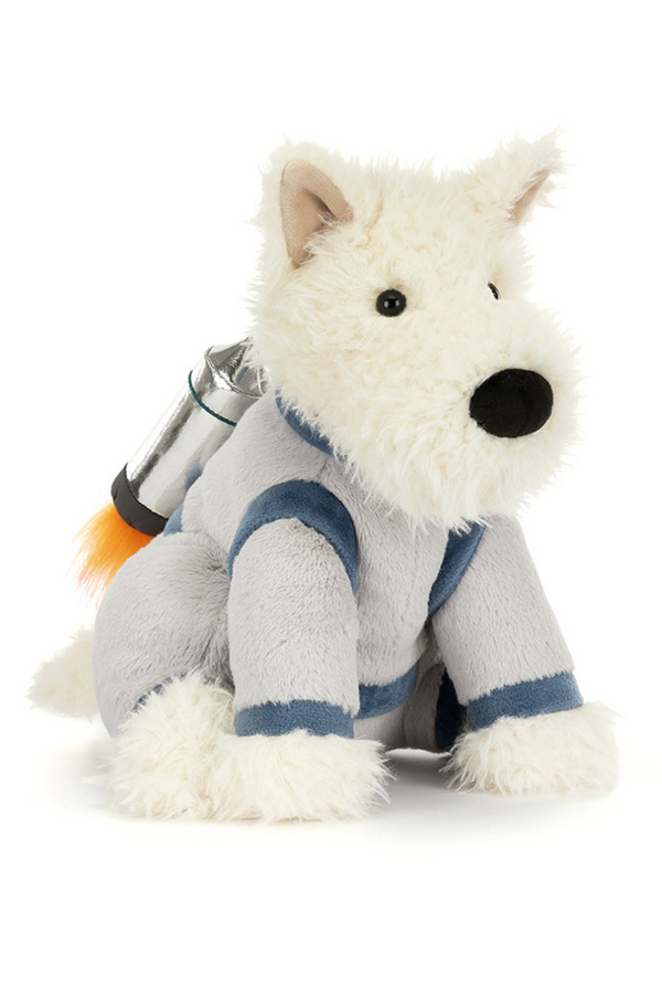 JELLYCAT Munro Scottie Dog in Space Outfit