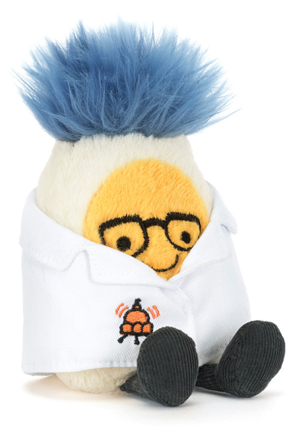 JELLYCAT Amuseable Boiled Egg in Scientist Outfit
