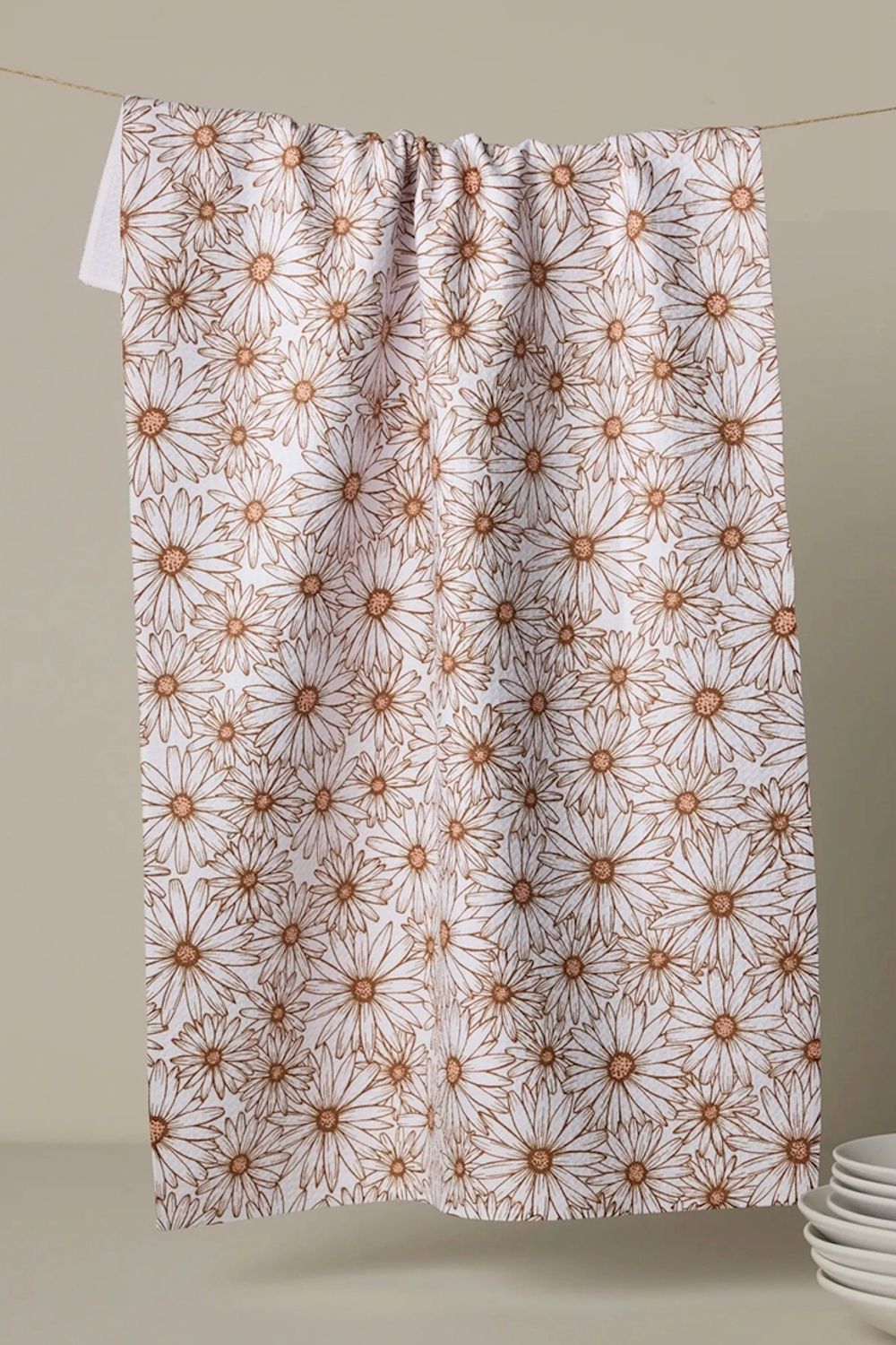 Geometry Kitchen Tea Towel - Daisy Trail