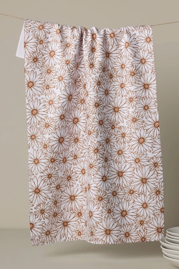 Geometry Kitchen Tea Towel - Daisy Trail