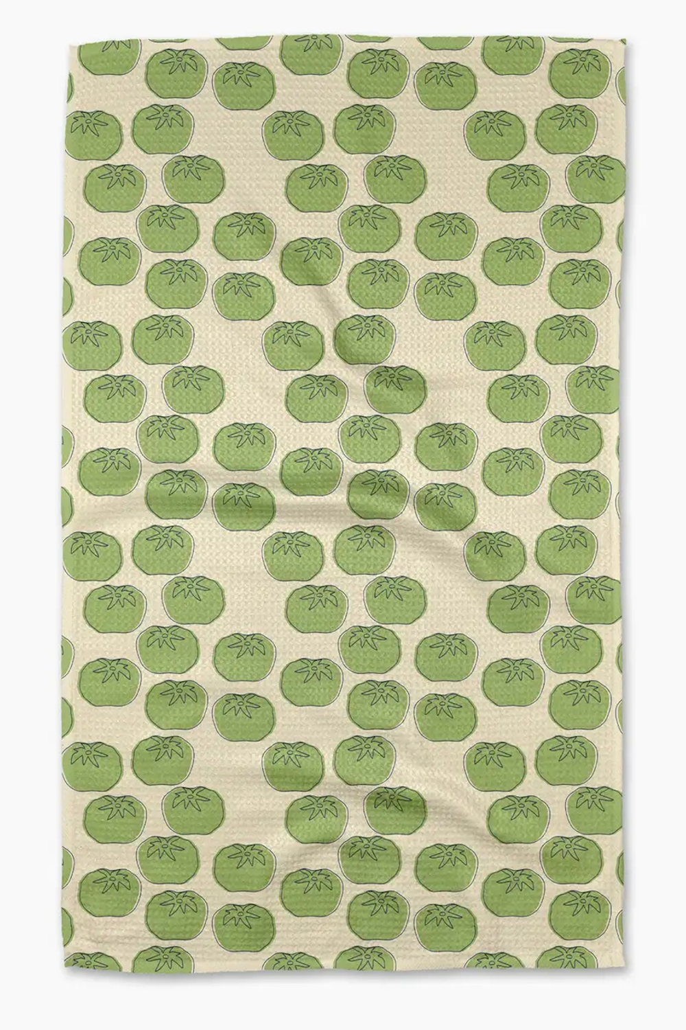 Geometry Kitchen Tea Towel - Green Tomatoes