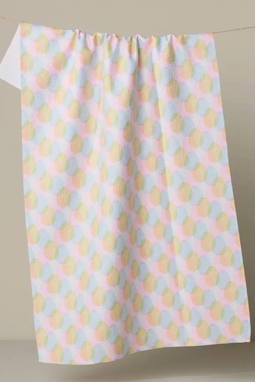 Geometry Kitchen Tea Towel - Pastel Pop