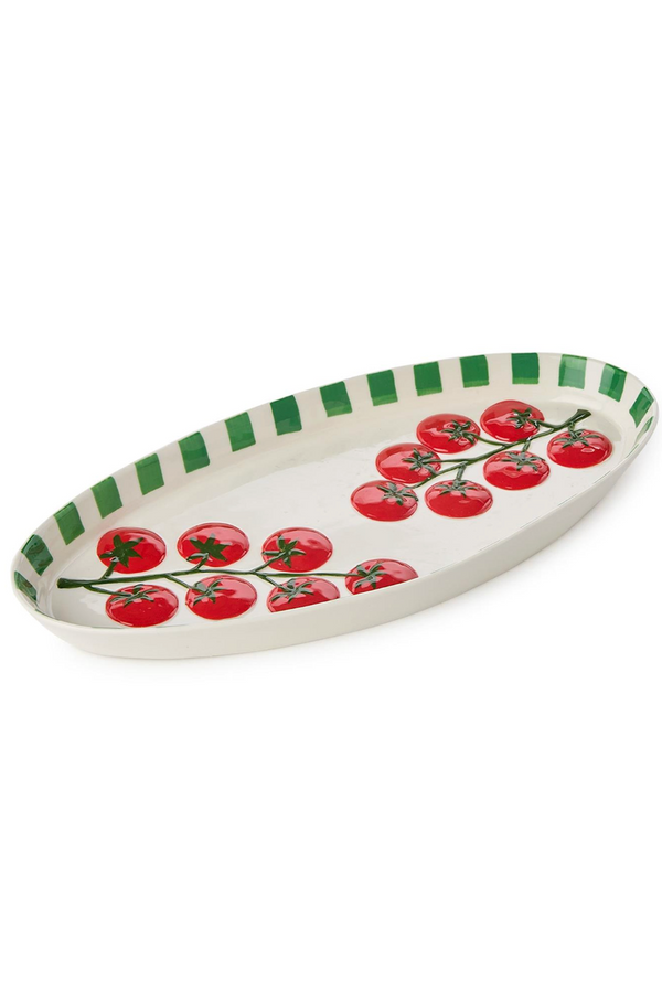 Tomato Oval Platter