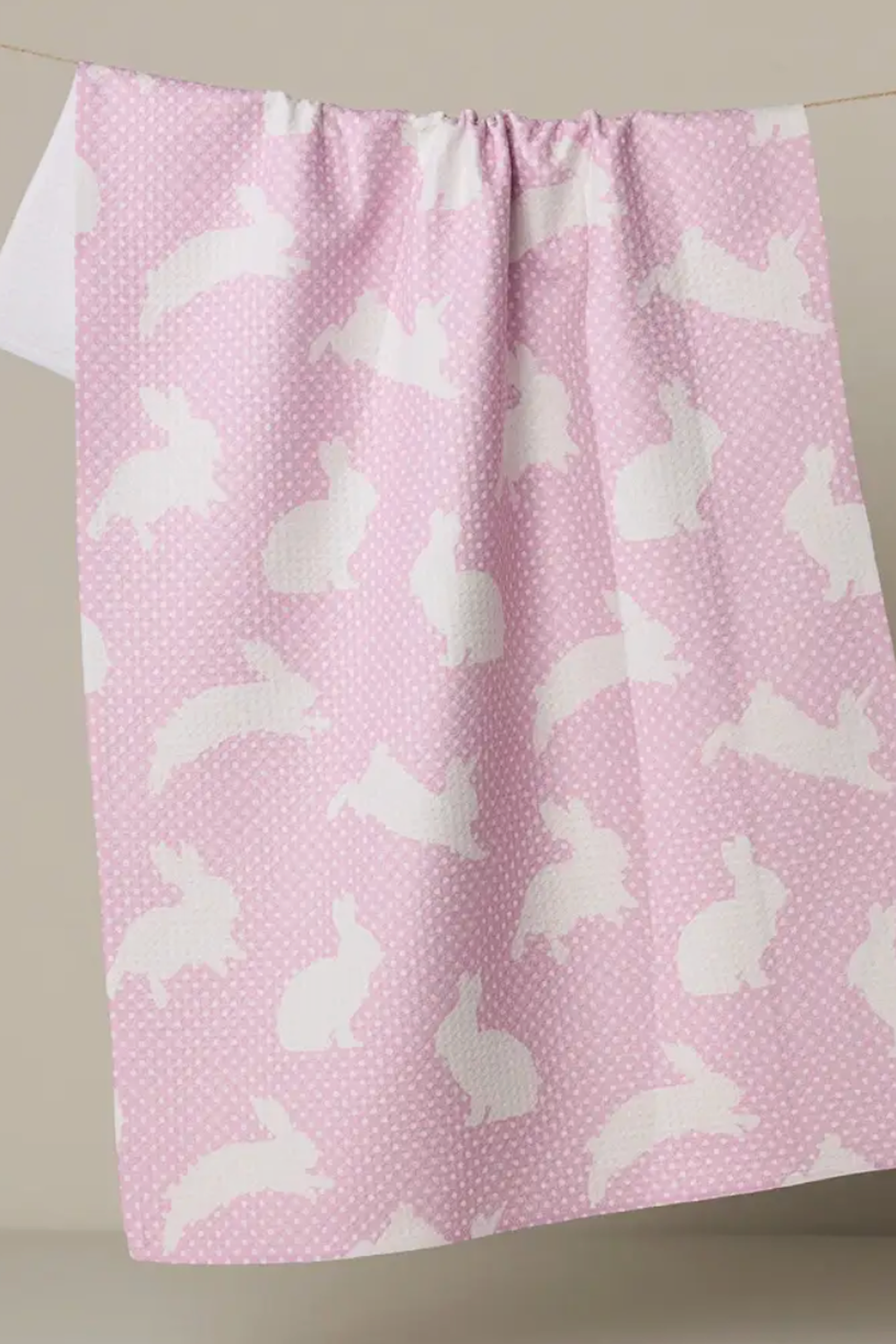 Geometry Kitchen Tea Towel - Sweet Bunny