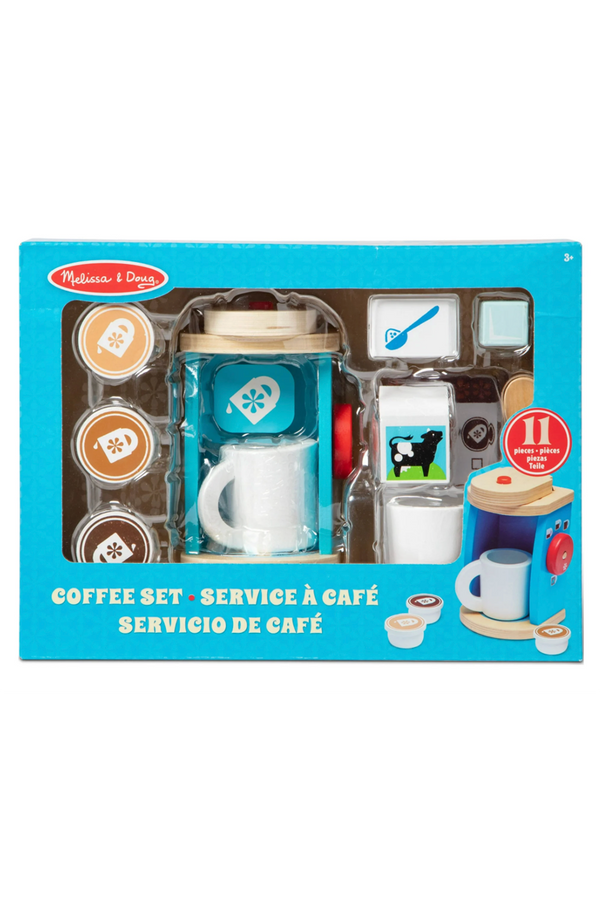 MD Wooden Brew and Serve Coffee Set