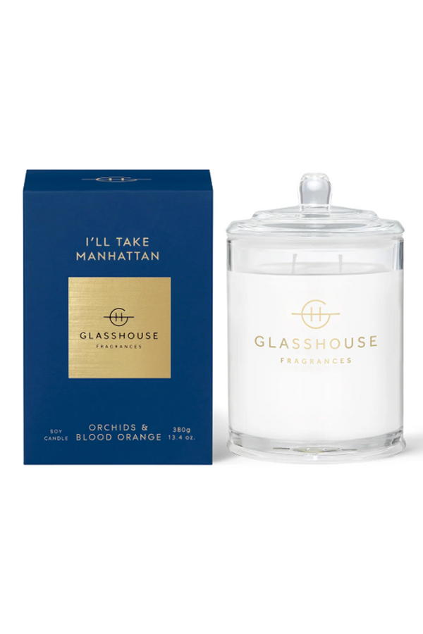 Glasshouse Fragrance Candle - I'll Take Manhattan